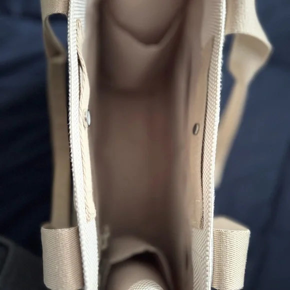 Lululemon Athletica Two Tone Canvas Tote Bag - Picture 7 of 10